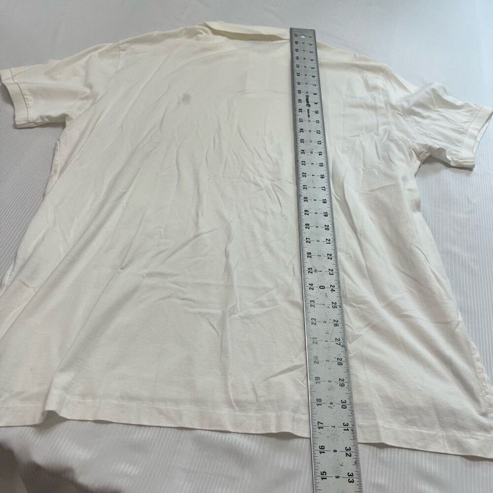 Polo By Ralph Lauren VTG Custom Fit White Short Sleeve Polo Shirt Size XXL - Picture 6 of 6